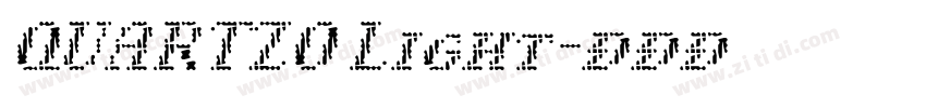 QUARTZO Light字体转换 QUARTZO Light字体转换